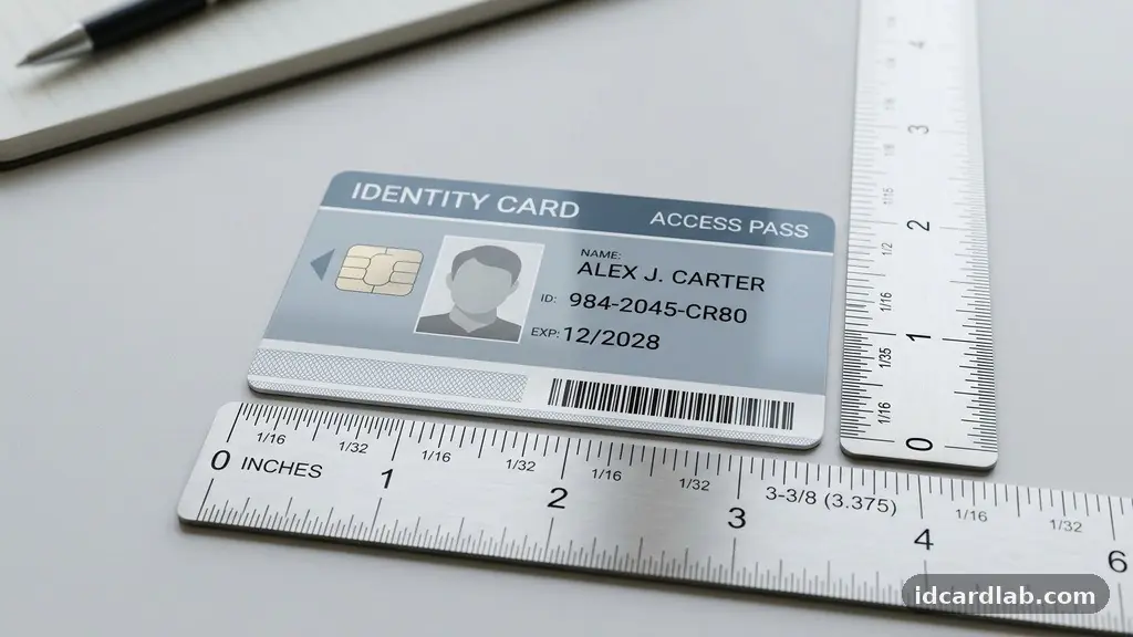 How to Choose the Right Size for an ID Card