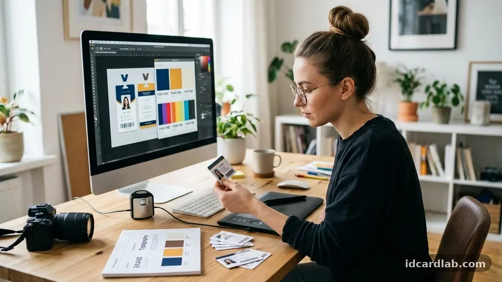 How to Create a Consistent ID Card Design for a Large Team
