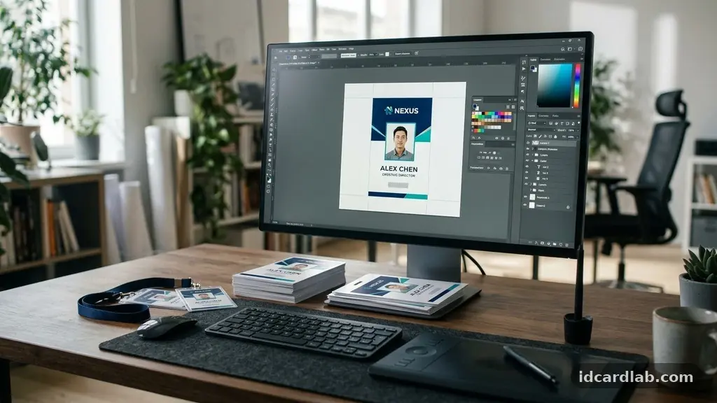 How to Maintain Consistent Branding Across Employee ID Cards