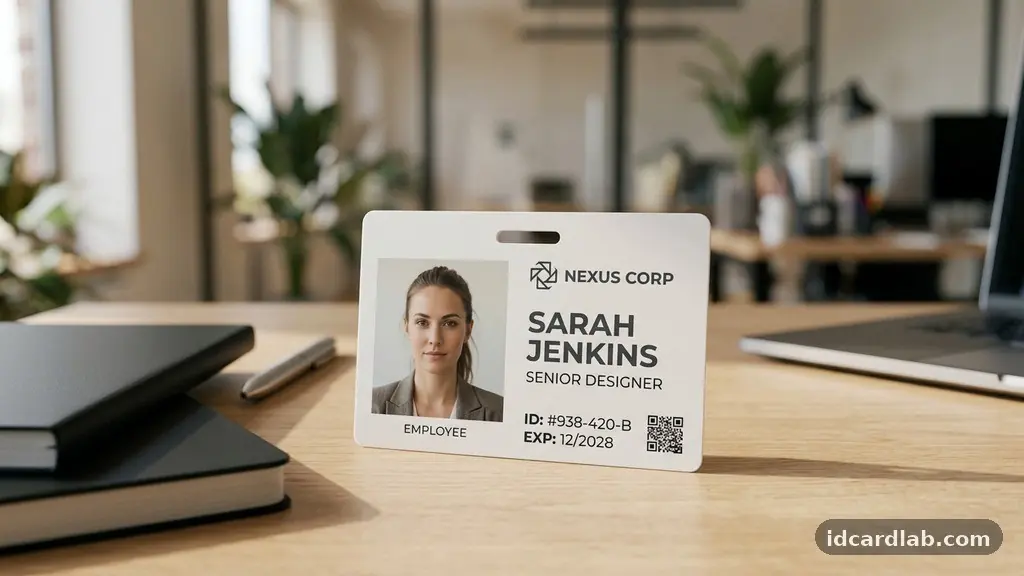 How to Organize Information on an ID Card Without Cluttering the Design