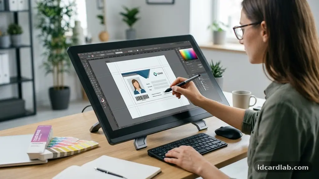 How to Prepare an ID Card Design for High-Quality Printing