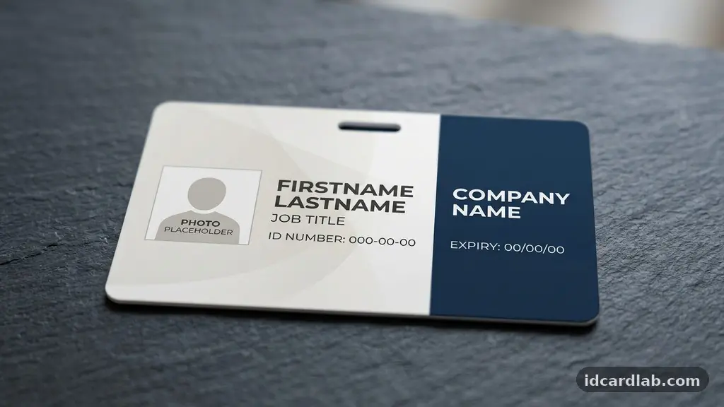 ID Card Background Design Ideas That Keep Text Clear