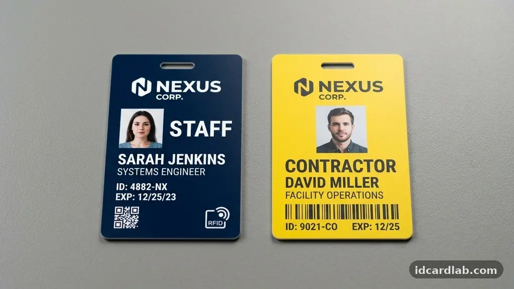 ID Card Color Combinations That Improve Readability and Visual Appeal