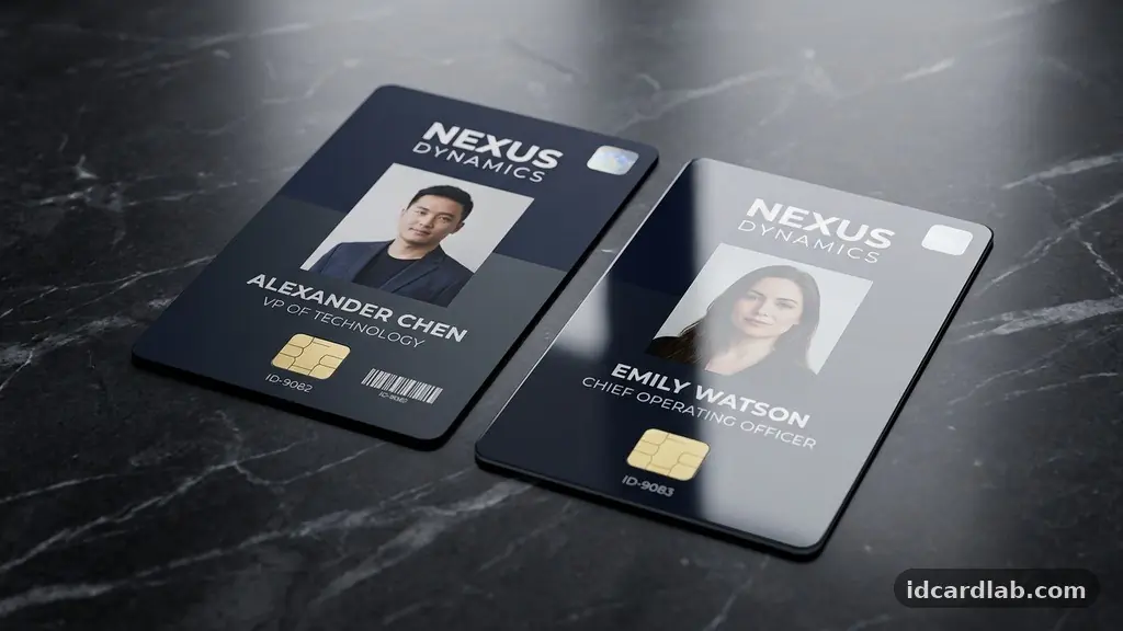 Matte vs. Glossy ID Cards: Appearance, Durability, and Practical Differences